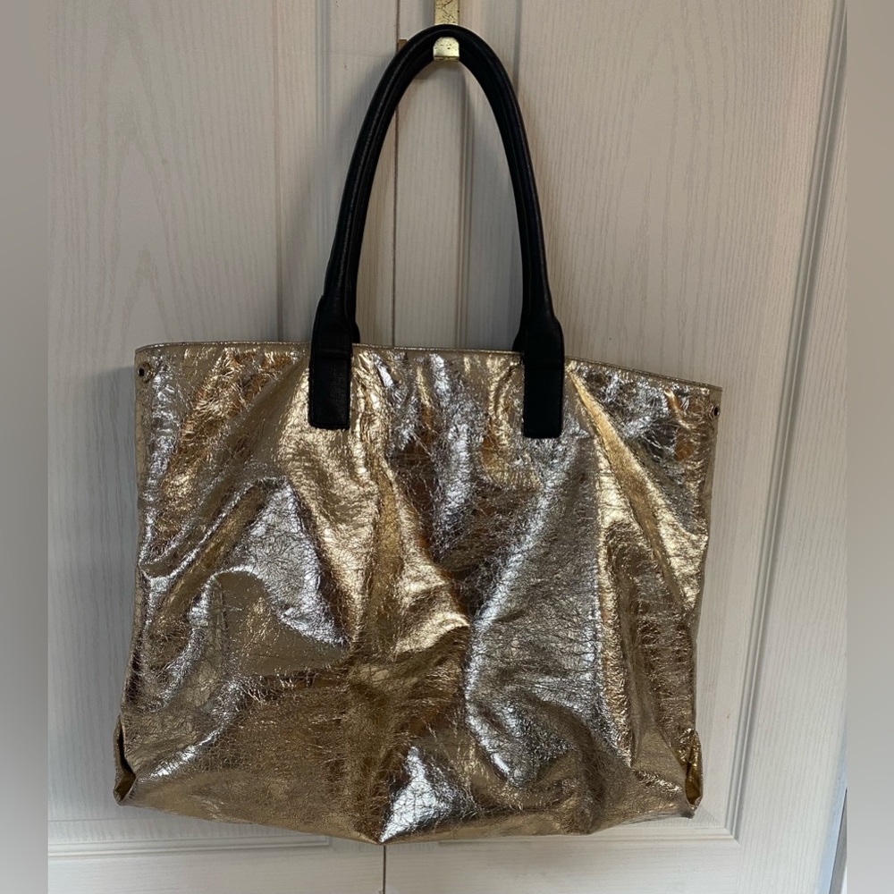 Witchery Large Gold Tote